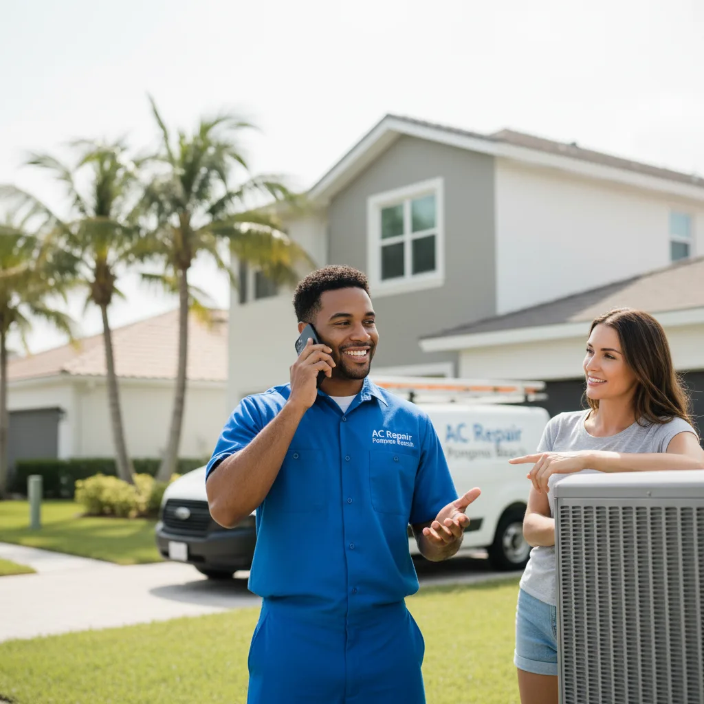 AC Repair Pompano Beach customer support in New Rochelle